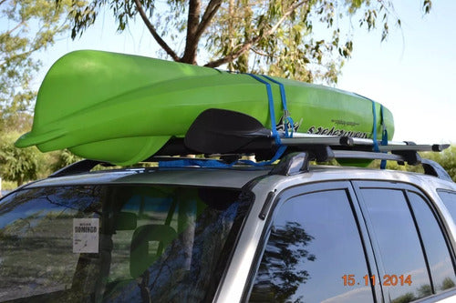 2 Tie Straps 3m X 25mm - Suco - Kayak Straps Tensioner 1