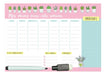 Magnetic Weekly Planner Whiteboard Organizer 21x30 with Marker and Eraser 13