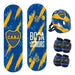 Skate Patineta 60x15 Set Proteccion Casco Boca River Oferta 2