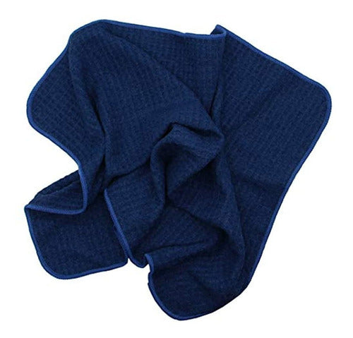 Verasong Waffle Weave Kitchen Towels - Thick Microfiber Drying Cloths 4