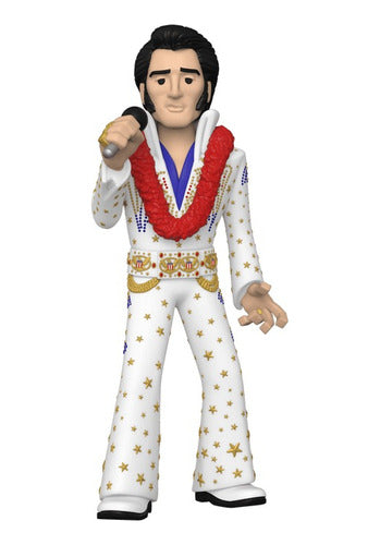 Funko Gold Elvis Presley Premium Vinyl Figure 13 Cm Replay 1