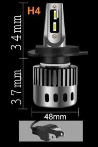 Lux Led Cree Led Moto R8 H4/HS1 Sin Cooler Alta/Baja Chip Csp A-VIP 6