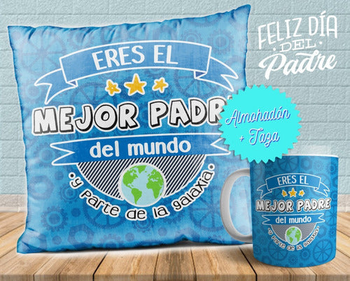 Diseños Tazas Y Almohadones Día Del Padre Combo Subli #cp06 6