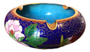 Cloissone Chinese Antique Enamel and Bronze Ashtray 1940 0