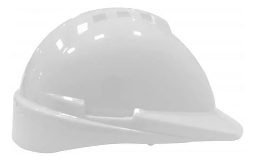 Libus Milenium Work Helmet in White and Yellow 1