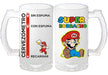 Jarra De Cerveza De Super Mario Bros Con Cervezómetro 0