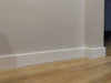 Wood MDF Baseboard 7 cm Height x Strip 2.75 Mt 8