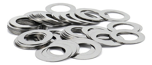 Gdm Flat Washer Stainless Steel 5/16 Pack of 50 Units 0