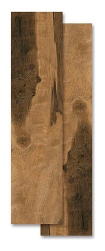 Porcelanato Piso Pared Revestimiento Madera Aroeira 24.5x100 0