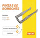 Pinza Multiuso Acero Inox. Para Bombones Masas C/ Resorte 3