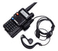 Kit 2x Fone De Rádio Microfone 777s Uv5r Compatível Baofeng 5