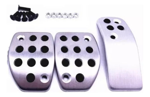 Kit 3 Fundas Pedal Aluminio Citroen C3 L/nva-peugeot 207-208 0