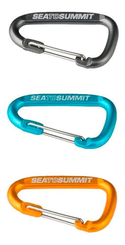 Sea to Summit Kit of 3 Carabiners Aluminium 23mm 0