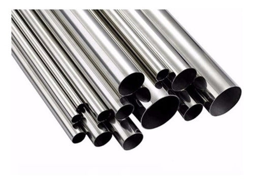 Aceros Alvear Stainless Steel Pipe 63.5 Mm (2 1/2) X 1.2 Mm. 1 Meter 6