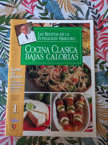 Revista Cocina Clásica Bajo Colesterol Fundación Favaloro 0