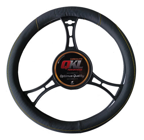 QKL Funda Cubre Volante 37/39 Cm Ecocuero Pespunte Auto Pick Up 0