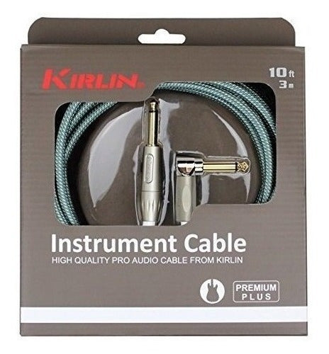 Kirlin Instrument Cable Flat Angle to Right Angle 1