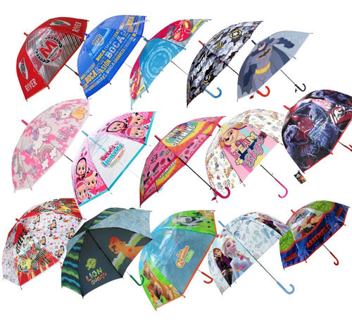 Mickey Minnie Simnes Avengers Teoytino Bnn Kids Umbrella 0