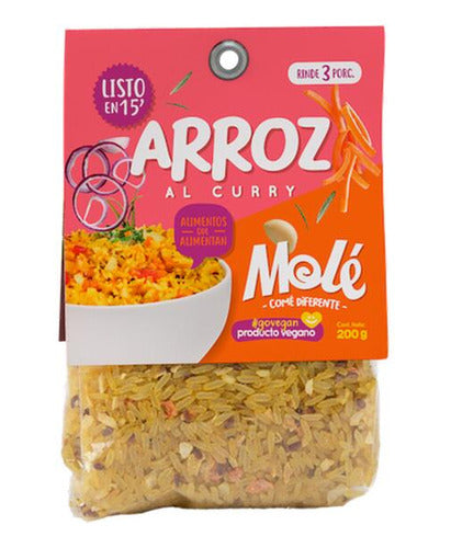 Easy Cooking Curry Rice X 200g - Molé 0