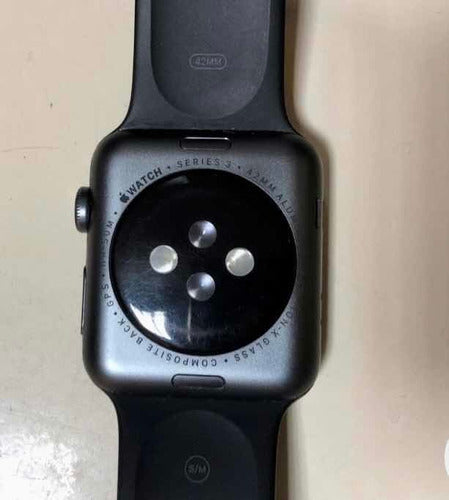 Apple Watch S-3 De 42mm Cargador Y 2 Pulseras  Vendo P/viaje 1