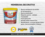 Obra Color Membrana Liquida Roja 20 Kg Rodillo Manta Tapagoteras 4 Lts 1