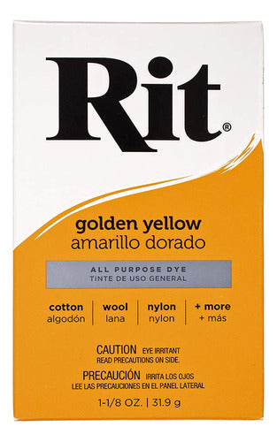 Rit Anilina En Polvo Concentrada 31.9g Amarillo Dorado 0