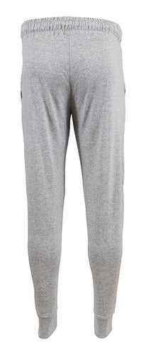 Avia Men's Solid Cotton Pants with Original Silver Cuff 1