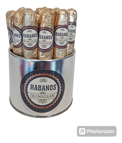 Habanos De Chocolate Regalo Dia Del Padre Souvenirs Lata 2