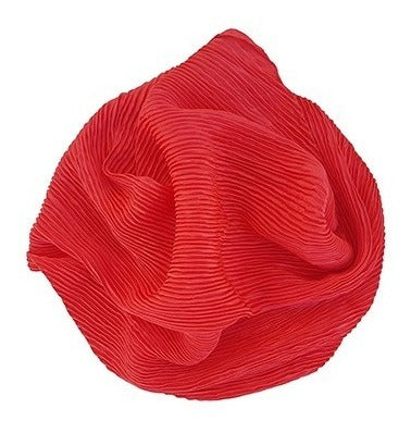 Pleated Solid Color Scarf BA1157bis 11