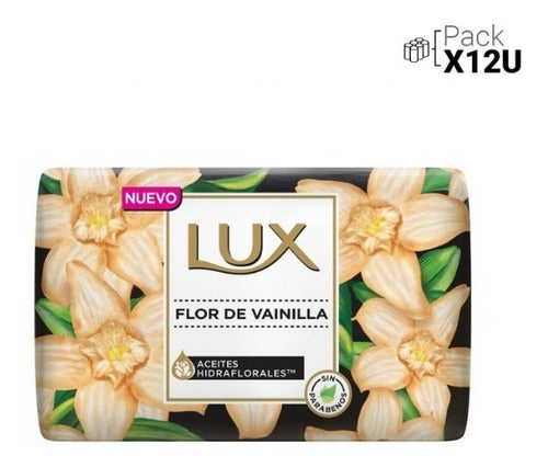 Pack X 12u Jabon Piel Radiante Flor De Vainilla Lux X 125g 0