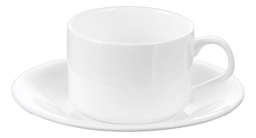 Wilmax Taza Té C/plato 160ml Fine 0