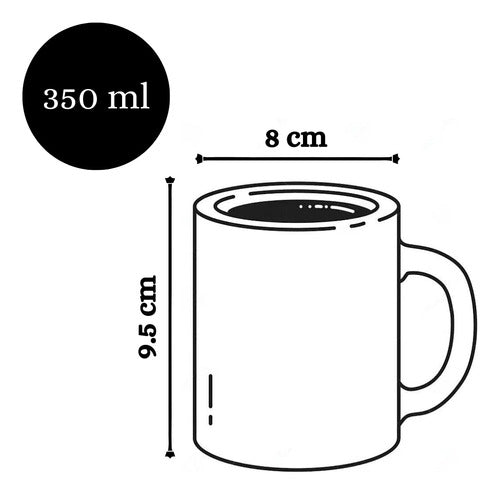 ESPACIOINSU Magical Mug Gift Coffee Various Designs Cute Thermosensitive 7