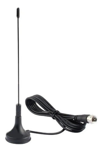 Antena Interior Tv Digital Tda Full Hd Uhf Con Iman 2 Metros 0