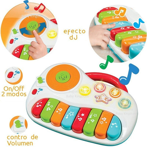 Juego Juguete Luces Y Musica Para Bebe Estimulacion Temprana 5