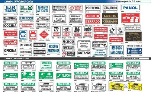 ML Carteles Cartel Baños 14x30 Alto Impacto 2