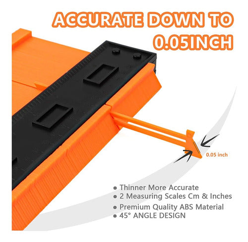 Plastic Contour Profile Gauge 25cm 1