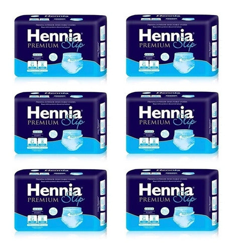 Hennia 48 Hennia Slip Disposable Underwear Large 50 to 90 Kg 1