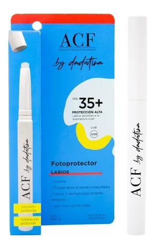 Acf By Dadatina Camuflaje Fotoprotector Labios Fps 35+ 0