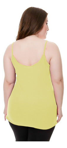 Sleeveless Modal Lycra Tank Top XL-XXXL Various Colors 74