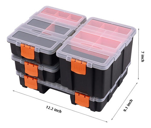 Maletin Organizador Makitoyo Mp009 Set 4 Piezas 6