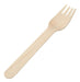 Disposable Wooden Forks (Pack of 12 Units) 0