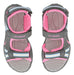 Atomik Doha Infant Sandals in Gray and Pink | Dexter 3