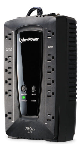 CyberPower AVRG750U AVR UPS System, 750VA / 450W, 12 Outlets 1