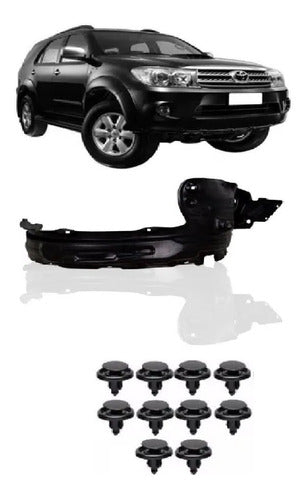 Parabarro + Presilhas Hilux Sw4 2009 2010 2011 Dianteiro Ld 0