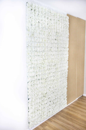 Artificial Flower Panel Vertical Garden Wall Dense Floral 60x40 12
