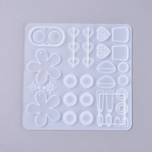 Generic Silicone Mold for Resin Earrings and Hangings 2