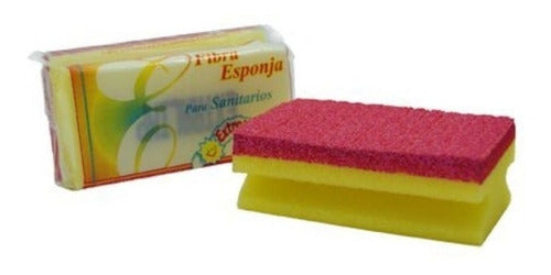 Extralimp Sanitary Fiber Sponge (Pack of 24 Units) 0