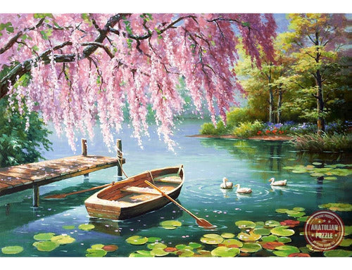 Anatolian Willow Spring Beauty Jigsaw Puzzle (500 Piezas) 1