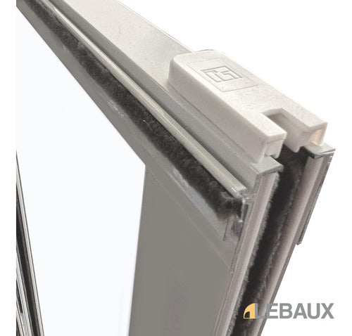 Felpa 7x6 mm 10 m for Aluminum Window Opening by Lebaux 2