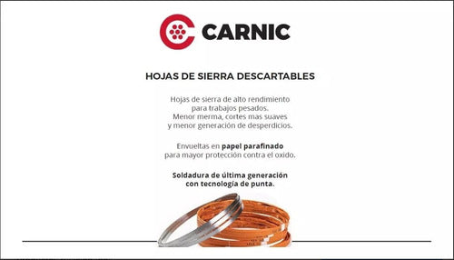 Hoja Sierra Carnicera Carnic 2